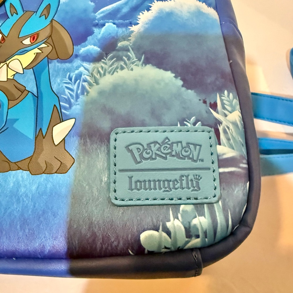 Pokemon Lucario Loungefly BNWT - Picture 6 of 14